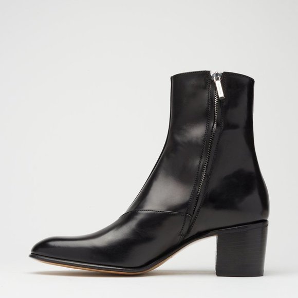 Size 44 Alessandro Vasini Jaun 60mm Black - Picture 5 of 5